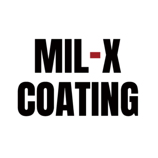 MIL-X COATING 정사각형 로고