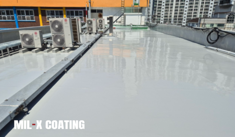 Durea-X 옥상 방수 시공 사진